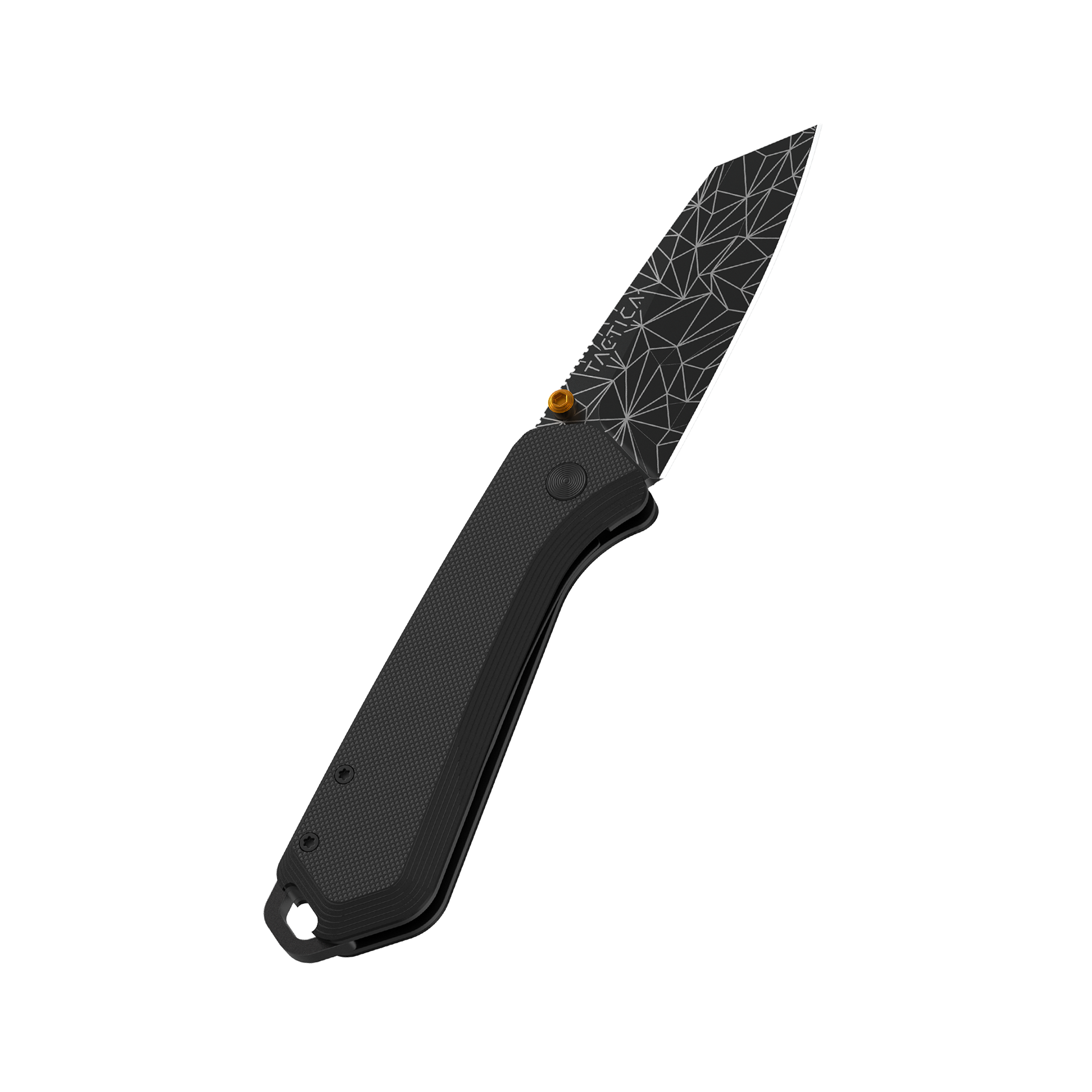 K.100 Pocket Knife with Fractal blade design